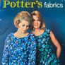 Vintage Shop Advert  Blue1970s Shop Advertising Fashion Showcard Image 4