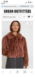 Urban Outfitters Faux Fur Jacket XXS
