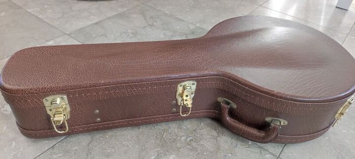 Hard case for 17 fret short banjo
