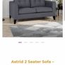 2seater sofa - excellent condition Image 3