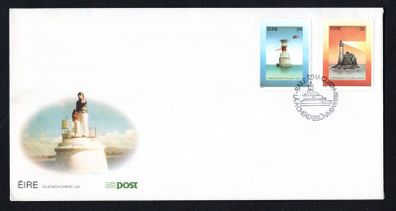 1986 Ireland Maritime Anniversaries Lighthouse An Post Stamp First Day Cover (FDC)
