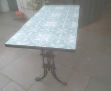 Cast Iron Patio Garden Table