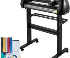 Vinyl Cutter Machine, 28-inch Cutting Plotter, Adjustable Speed and Force, DIY Cutting Machine Kit for Signs Banners Stickers