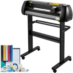 Vinyl Cutter Machine, 28-inch Cutting Plotter, Adjustable Speed and Force, DIY Cutting Machine Kit for Signs Banners Stickers