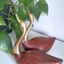 Wood and brass birds Image 6