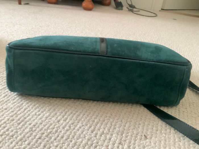 Balmain H & M green large bag