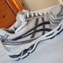 Asics gel kayano 14 grey/silver Size 4 eu 37.5 in excellent condition Image 8
