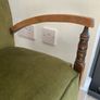Vintage 1920/30s oak bedroom chair Image 2