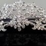 Bride's Designer Crystal Head Piece Image 3