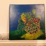Flower basket 3d painting Image 2
