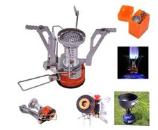 Camping Cookware Set, Camping Pot with Stove Picnic Hiking Utensil Gear Picnic Cookware Cooking Tool Set
