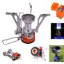Camping Cookware Set, Camping Pot with Stove Picnic Hiking Utensil Gear Picnic Cookware Cooking Tool Set Image 3
