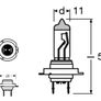 H7 Headlamp Headlight Car Bulbs 12V 55W Image 2