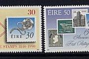 1990 Ireland 150th Anniversary of the Issue of the World's First Adhesive Postage Commemorative Stamps Mint Never Hinged (MNH)