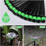NEW SALE | 100pcs Irrigation Drippers Drip Emitters, 360 Degree Adjustable Irrigation Drip Drippers Fits 1/4 (4-6mm) Irrigation Tube, for Water Flow Irrigation System Image 7