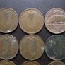 9 Irish half pennies (1928-1937) Image 2
