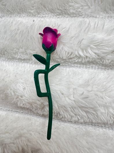 Vintage Rose flower approx. 5.5 cm. Barbie Ken Replacement Used Please see phtos