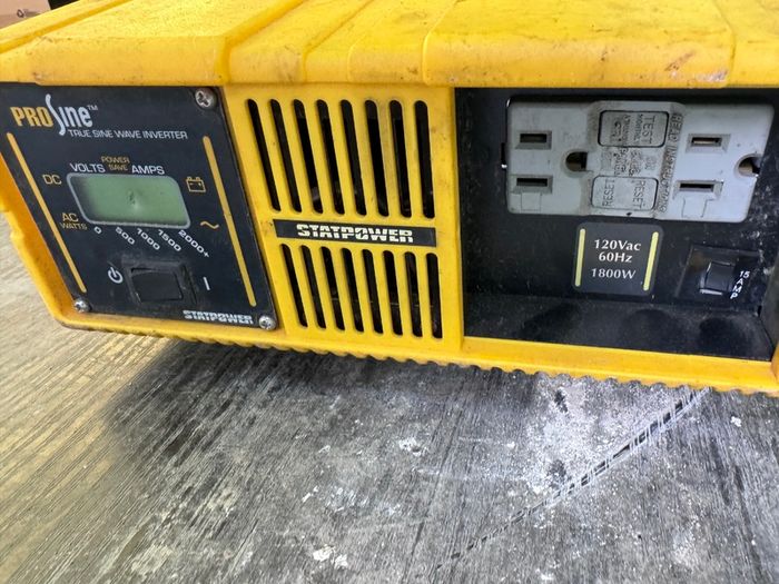 Heavy-duty Statpower PROsine 1800 True Sine Wave Inverter