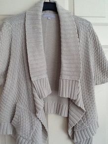 Short sleeve cardigan