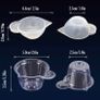 66 PCS Epoxy Resin Tools Kit, Silicone Mold Tool Included Measuring Cup, Silicone Mixing Cups, Tweezers with Mixing Sticks, Dropping Pipette, Finger Cots, Sanding Strip for Jewelry DIY (FREE POSTAGE) Image 4