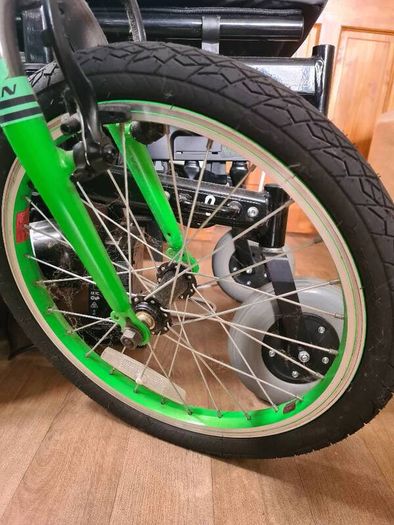 18" + matching helmet