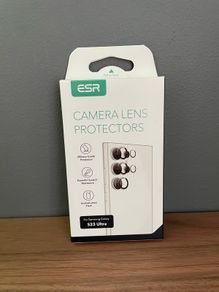 Galaxy S23 Ultra Tempered-Glass Camera Lens Protectors - Clear