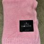 bamboo  baby blanket  candy pink colour suitable from newborn up to school Image 3