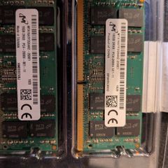 32Gb DDR4 PC 2666 MHz laptop memory