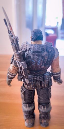 NECA Gears of War 3 Marcus Fenix Figure (2011) Mint Condition  Collection Only