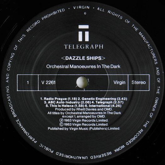 OMD  Dazzle Ships