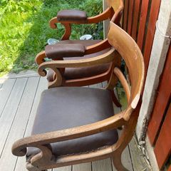 2 antique 19th century chairs
