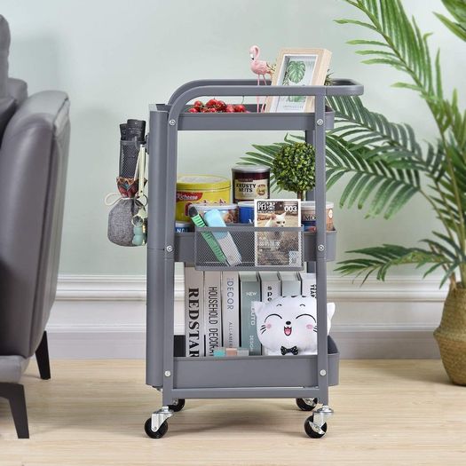 3-tier Metal Trolley - Free Delivery Nationwide