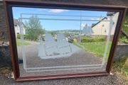 Vintage nautical mantle mirror free postage