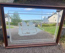 Vintage nautical mantle mirror free postage