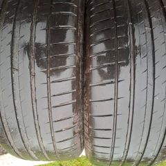 2x 245/45/18 Michelin run flat