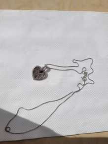 sterling silver heart pendant