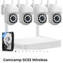 camcamp camera nvr kit sc53 brand new 500gb camera just requires a power supply at each camera no cables need to run from camera to NVR Image 2