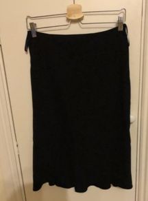 Next black midi skirt