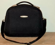 Constellation Black Vanity Bag
