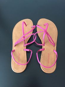 Beach flip flops sandals slippers UK7