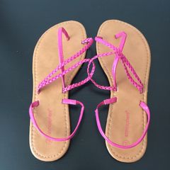 Beach flip flops sandals slippers UK7