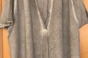 Ladies Long Grey Tunic Top by Culture