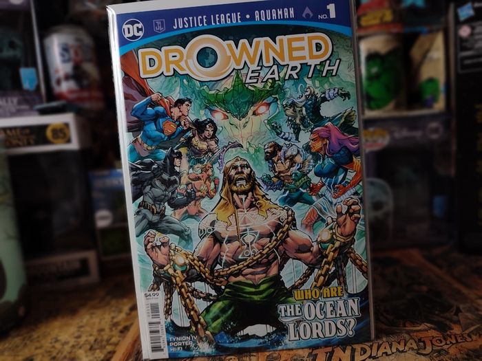Justice League and Aquaman ! Drowned Earth ! ONE-SHOT ! 2018 ! by DC Comics !