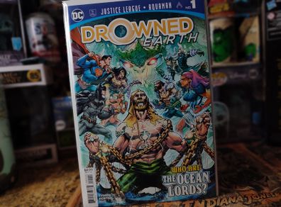 Justice League and Aquaman ! Drowned Earth ! ONE-SHOT ! 2018 ! by DC Comics !
