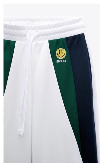 Zara sporty smiley trousers New