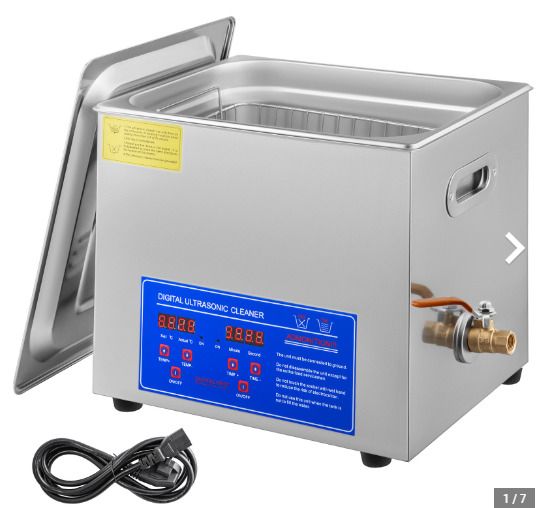 6l Digital Ultrasonic Cleaner Ultra Sonic Tank Cleaning Heater Timer