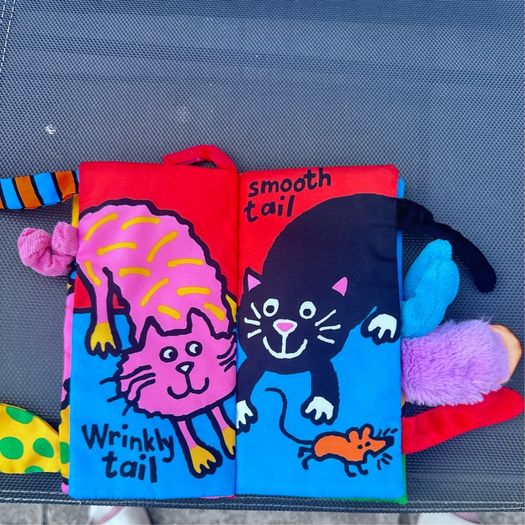 jollybaby soft book Brand New Kitty Tails
