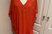 Helmut Lang silk viscose lined tunic size 10