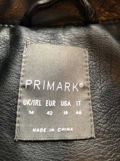 Woman's leather jacket from penny's