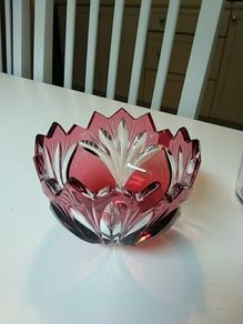 Small Caesar crystal bowl